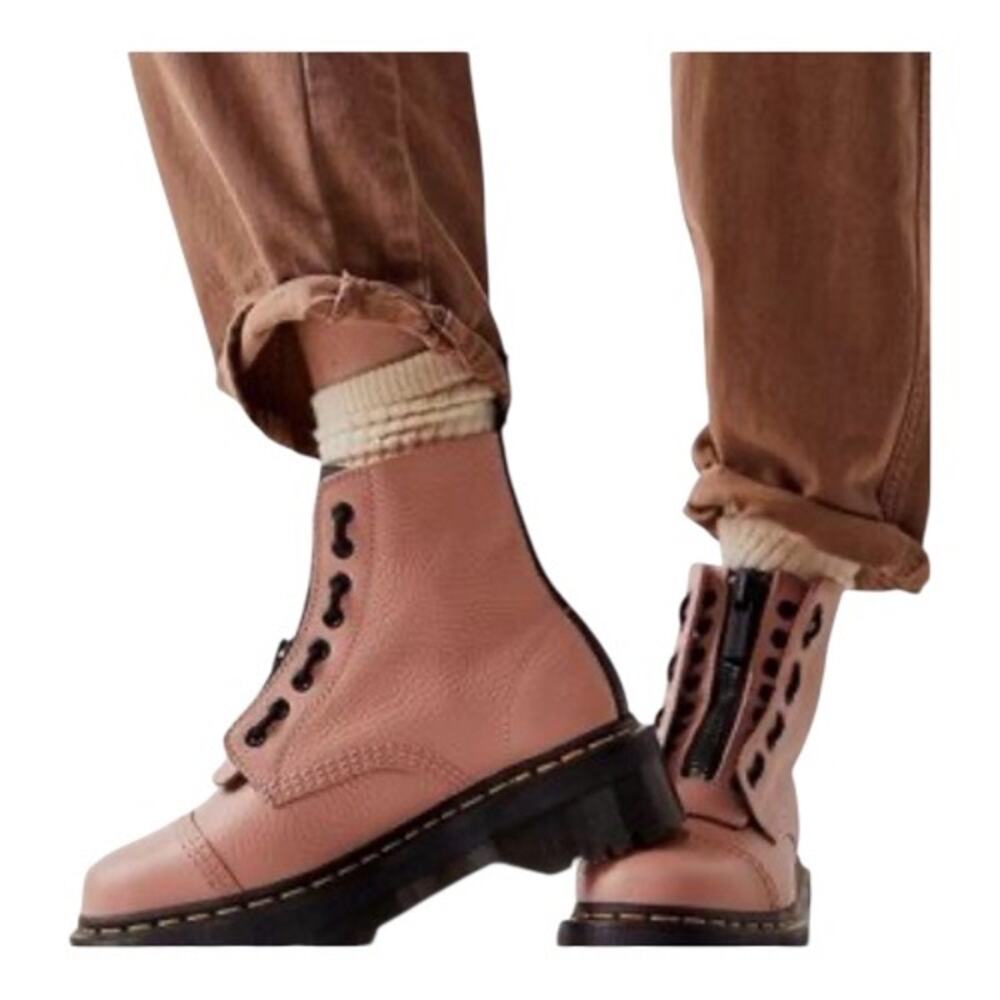 Dr. Marten Sinclair Boots Woman 6 Pink NWOT - Picture 2 of 8